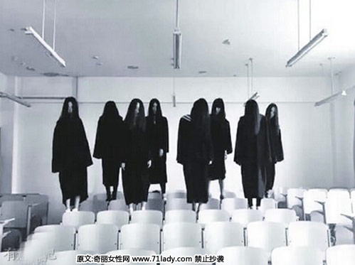 一群女鬼版……