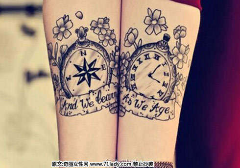 你为我指明方向,我带你走过时光。