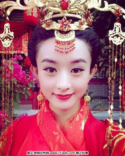 明星古装新娘造型大pk,究竟谁是最美丽的古装新娘?