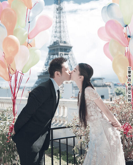 黄晓明angelababy大婚 唯美婚纱照曝光