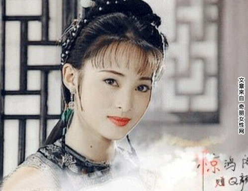 蒋勤勤年轻古装剧照 尽显温婉如水的气质