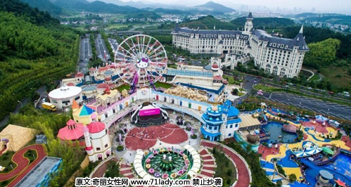 hello kitty主题乐园,非常梦幻
