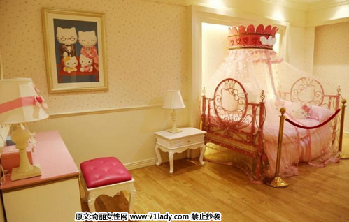 hello kitty主题乐园,非常粉嫩梦幻