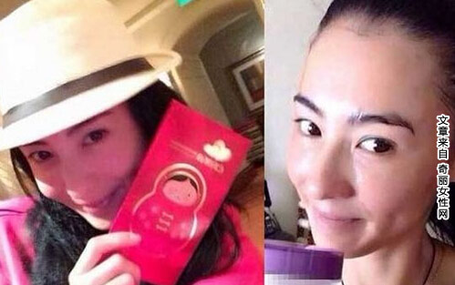 张柏芝素颜现身 海量张柏芝素颜照被赞保养好