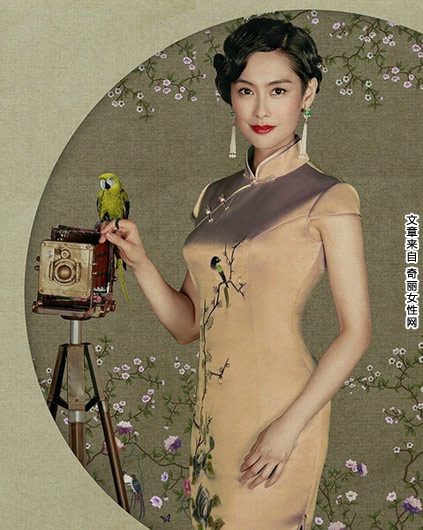 《偶像来了》十位女神旗袍画报曝光