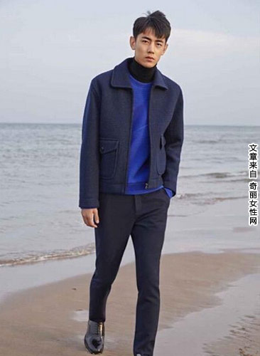阚清子的男朋友图片 模特男友纪凌尘帅气写真曝光