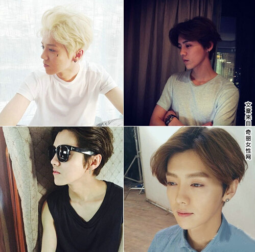 鹿晗自拍照 私生饭爆鹿晗自拍照超帅气