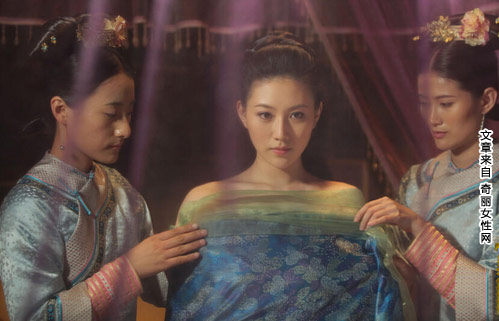 侯梦瑶多情江山剧照曝光,绝美剧照上演美人出浴