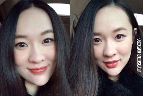 霍思燕戴鹿角合影 戴鹿角头饰可爱似少女私房照盘点