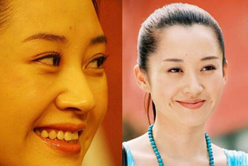 许晴素颜赢了高圆圆 许晴晒素颜照被赞美过高圆圆