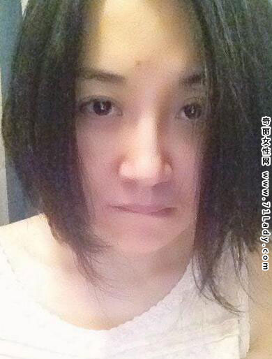 许晴素颜赢了高圆圆 许晴晒素颜照被赞美过高圆圆