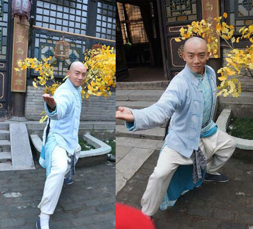 郑恺光头造型曝光 光头自拍照被赞依然帅气迷人