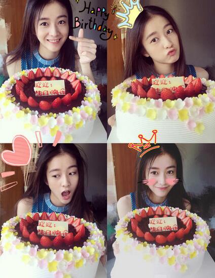 张雪迎19岁生日晒美照 昔日童星亭亭玉立