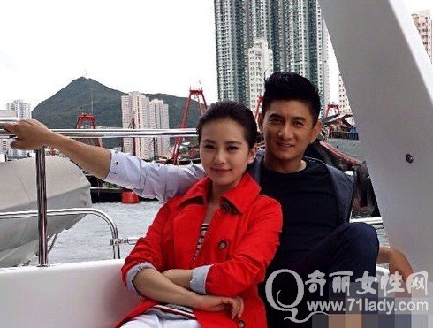 吴奇隆女友刘诗诗照片