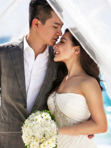 王弢刘璇婚纱照