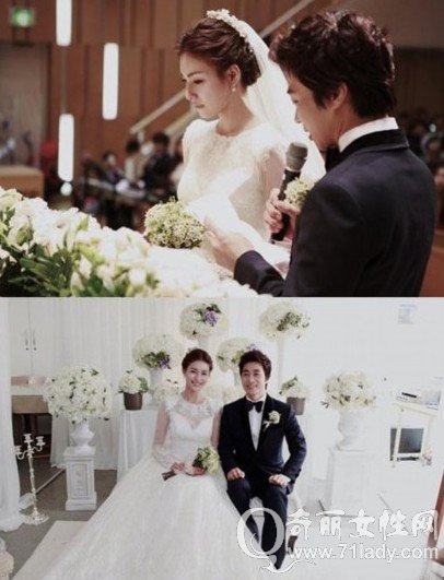 金静华柳恩成婚纱照