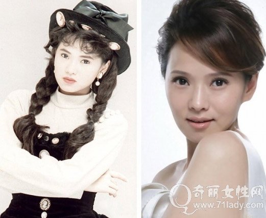 伊能静整容前后对比照
