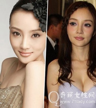 李小璐隆胸 李小璐丰胸秘籍 李小璐隆胸前后对比照