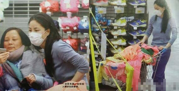 王菲跟霆锋复合后变年轻 长发垂肩超市挑内裤 王菲跟霆锋复合后变年轻 长发垂肩超市挑内裤